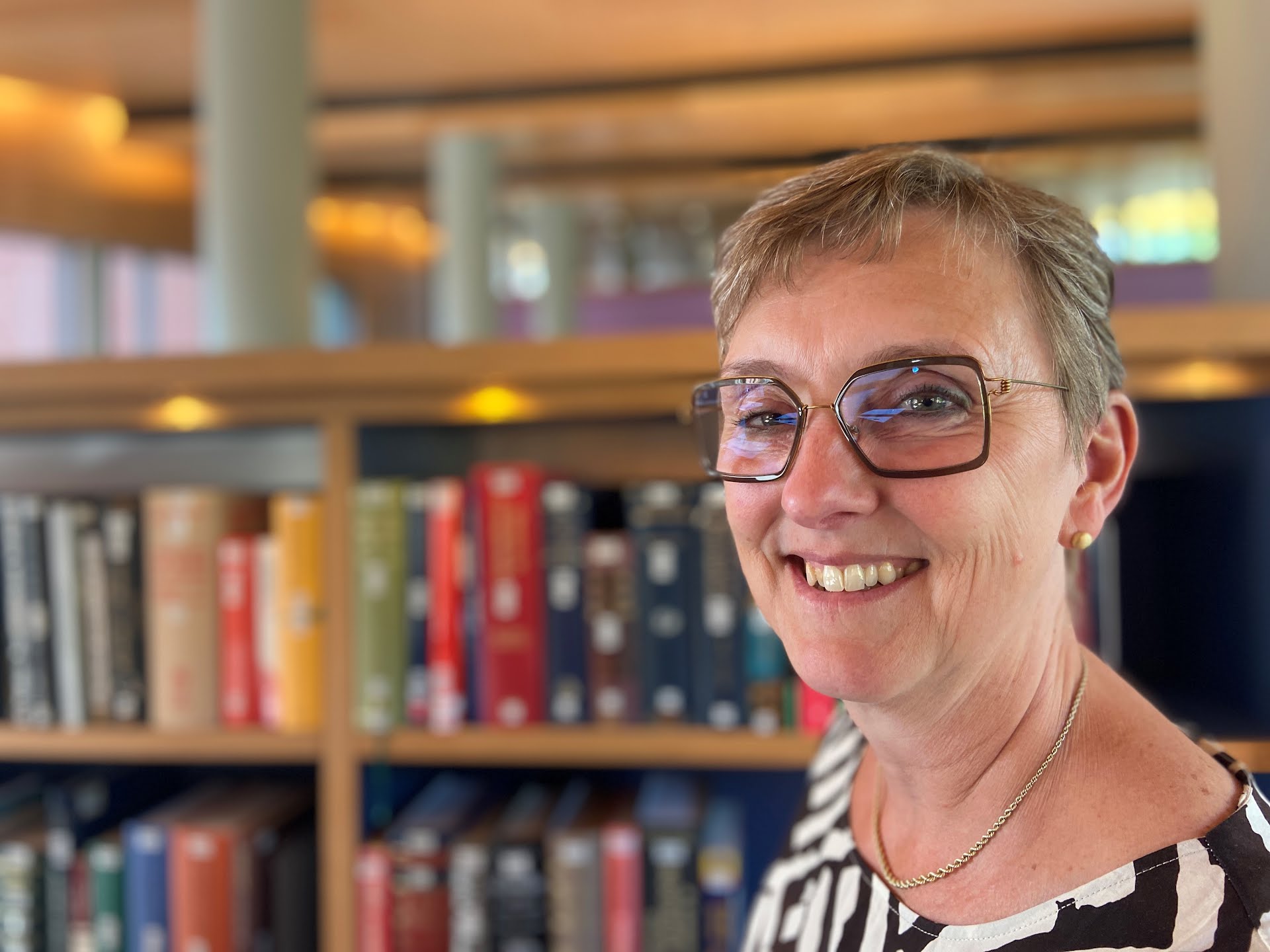 Karin Lodder, nieuwe manager Peace Palace Library 