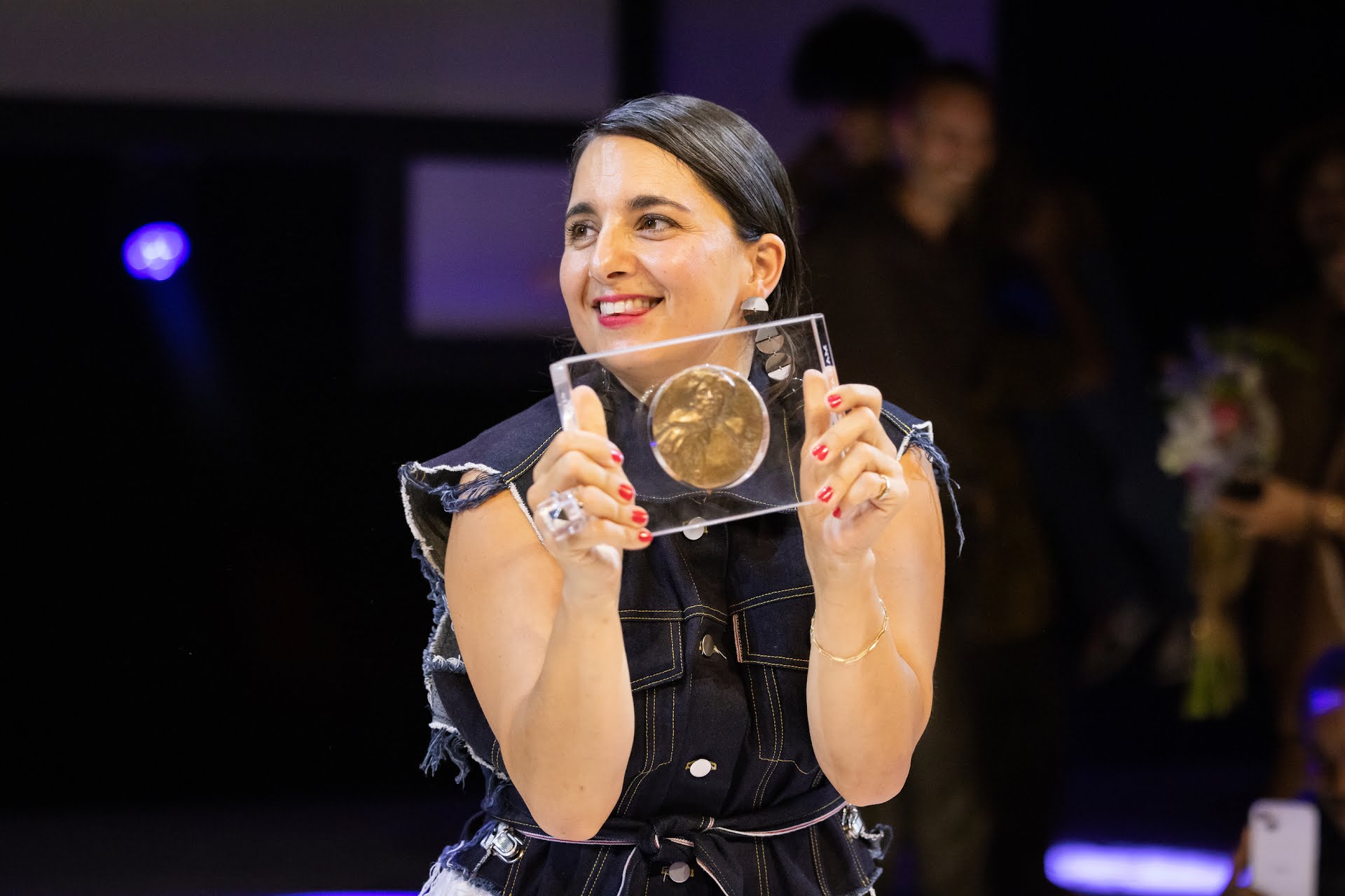 Mariana Aparicio wint Theo d'Or, foto: Nichon Glerum