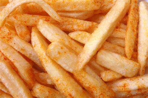 French fries and acne