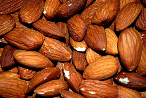 Sweet almond oil for thick & glossy hair