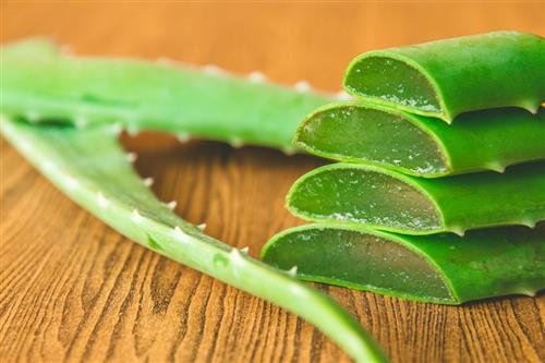 Aloe vera for dry skin