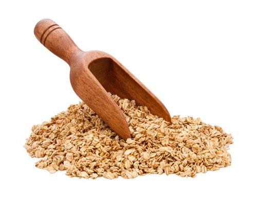 Oat flour for sagging skin