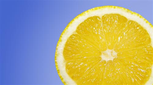 Lemon Vitamin C anti-aging