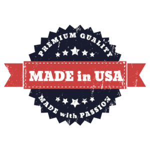 A made in the USA sticker signifies quality