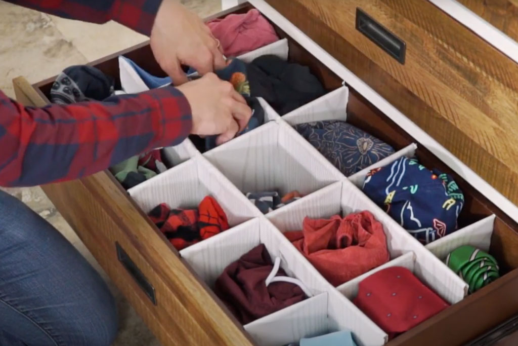 dresser drawer organizer 