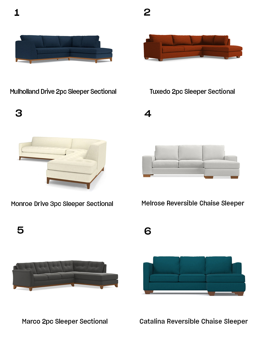 Apt2B Sleeper Sectionals Buying Guide