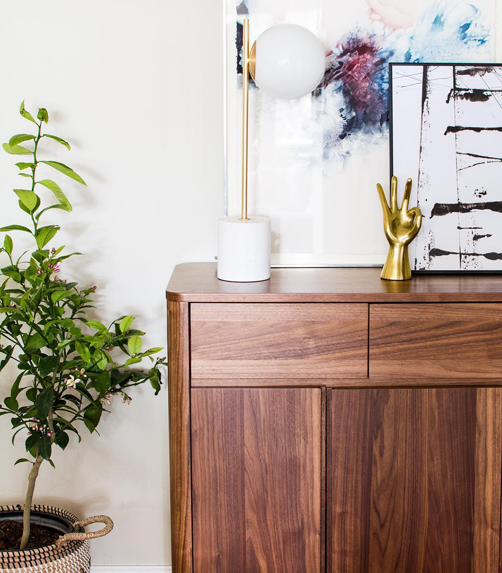 Apt2B Wood Console