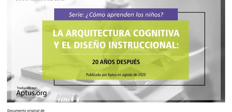 La arquitectura cognitiva y el diseño instruccional