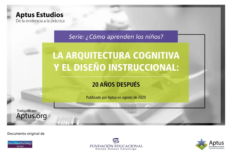 La arquitectura cognitiva y el diseño instruccional