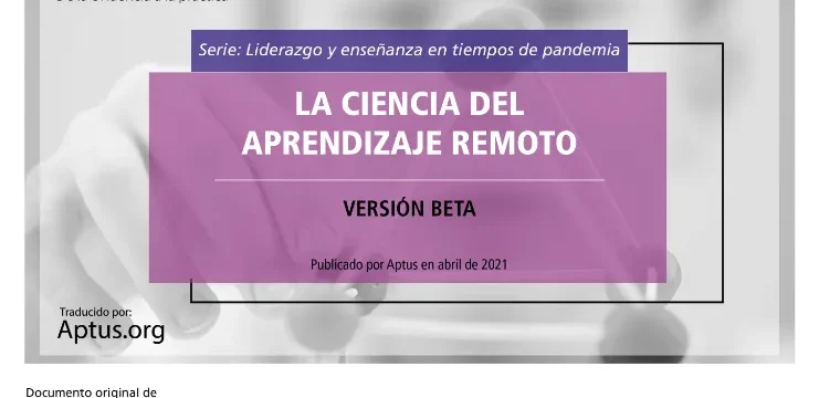 La ciencia del aprendizaje remoto