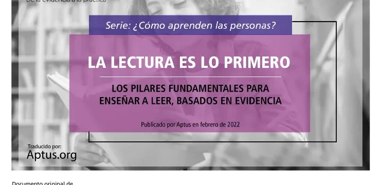 La lectura es lo primero los pilares fundamentales para enseñar a leer