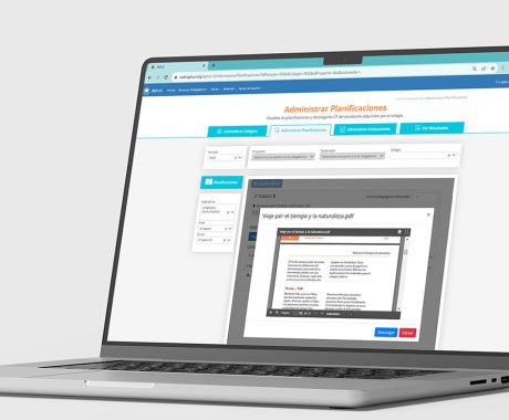 Incluye el acceso a la Plataforma de Gestión Pedagógica Aptus