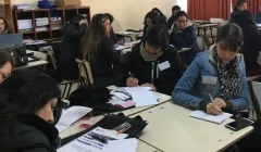 Docentes realizan una prueba Aptus para la enseñanza efectiva