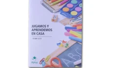 Libro Jugamos y aprendemos en casa para Kínder