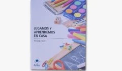 Libro Jugamos y aprendemos en casa para Prekínder