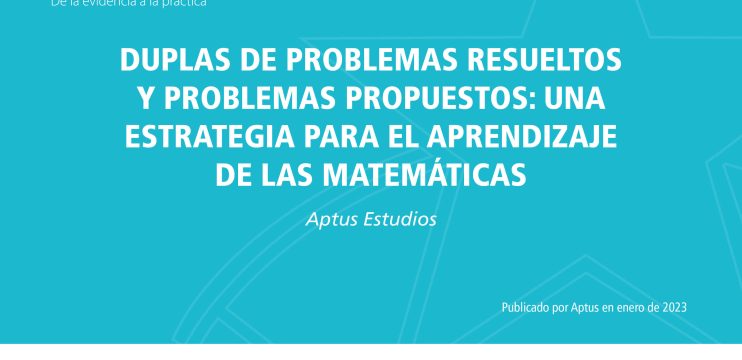 Duplas de problemas resueltos y problemas propuestos: una estrategia para el aprendizaje de las matemáticas.