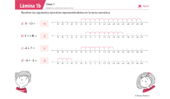 Lámina de planificación de clase matemáticas, octavo básico, dos