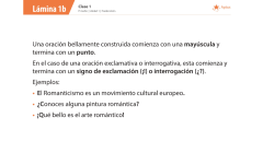 Lámina de planificación de clase lenguaje, primero medio, dos