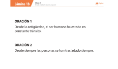 Lámina de planificación de clase lenguaje, segundo medio, dos