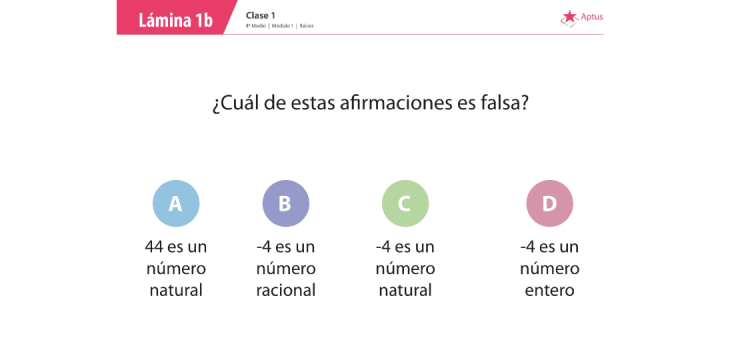 Lámina de planificación de clase matemáticas, segundo medio, dos