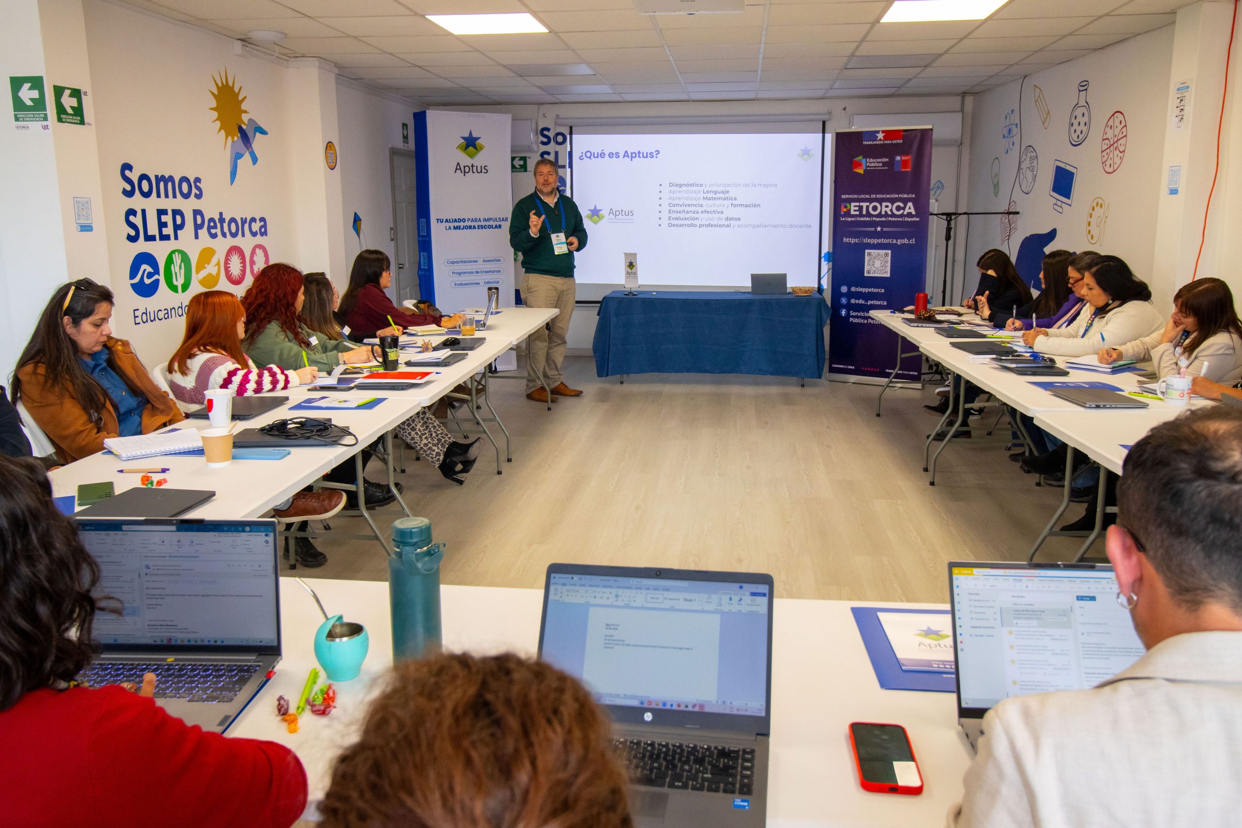 Firma convenio Aptus | SLEP Petorca