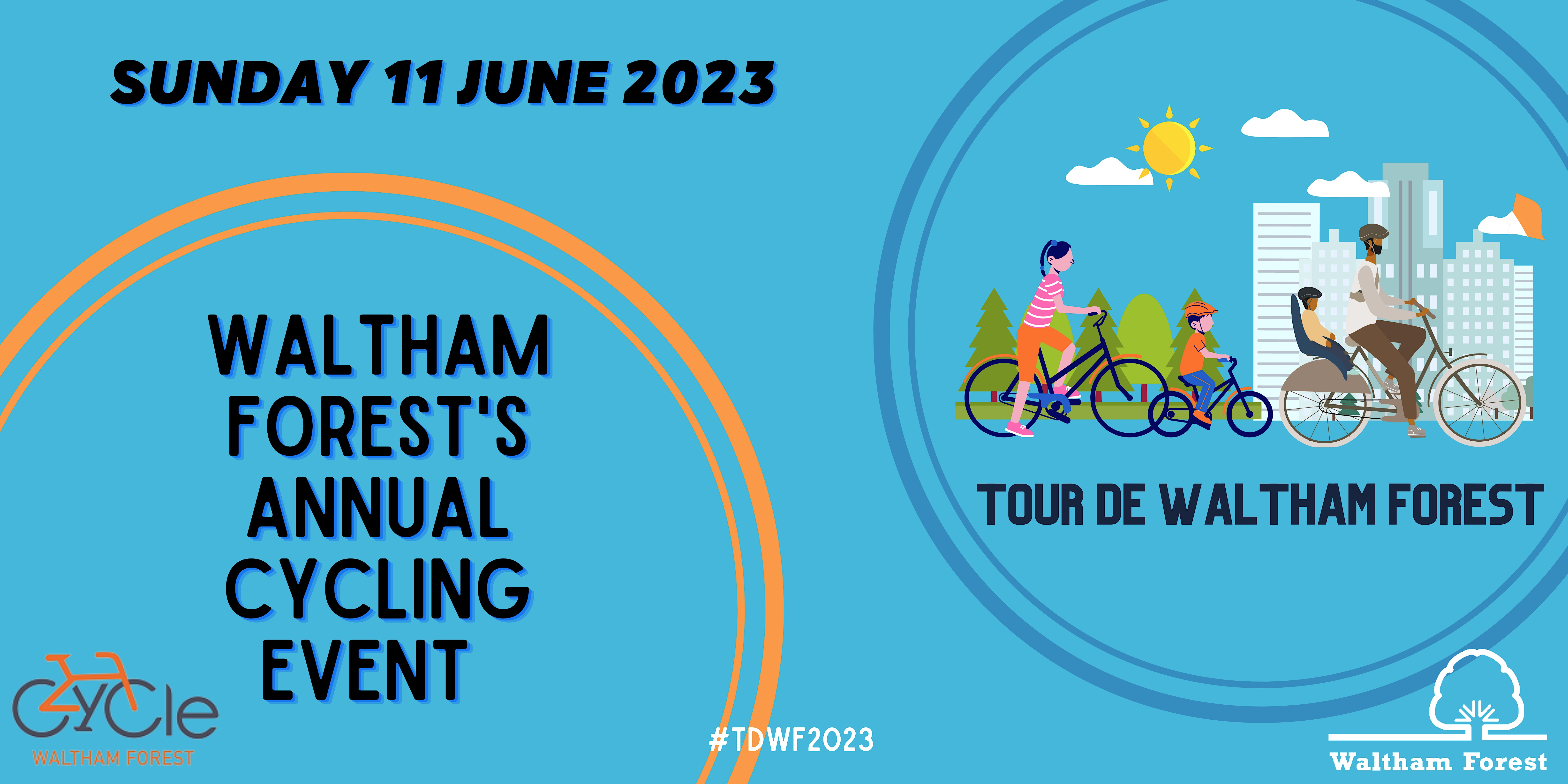 Tour de Waltham Forest Sunday 11 June 2023 Apuama