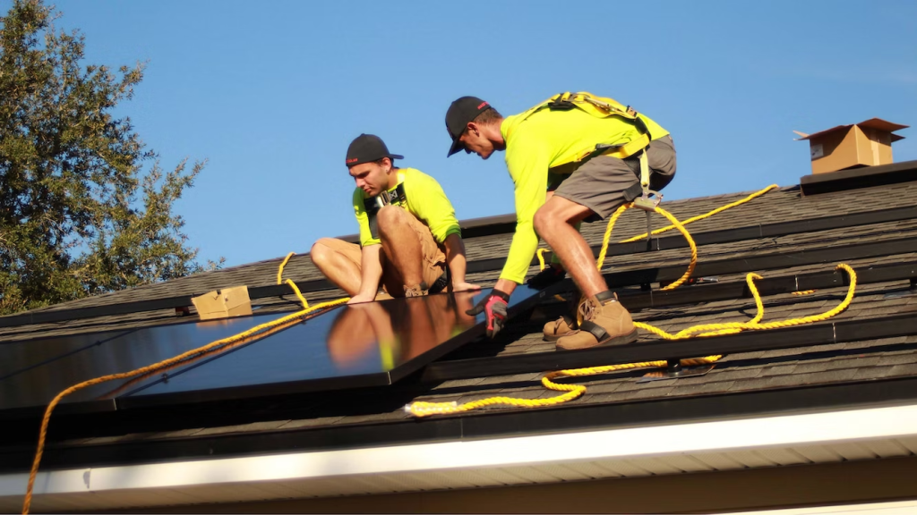 Installing solar panels in residential communities