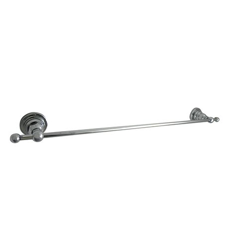 Elegant towel holder 63 cm for the retro bathroom