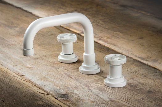 Elegant faucet in industrial style