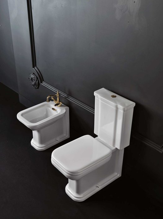 Example of a classic style toilet