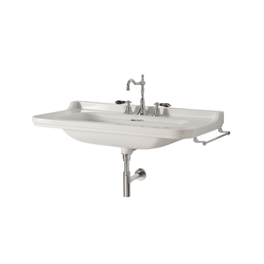 Lavabo in klassieke stijl voor wandmontage 260.4142K1.x.WH
