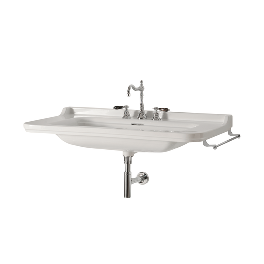 Waldorf 120 cm wide wall-mounted sink