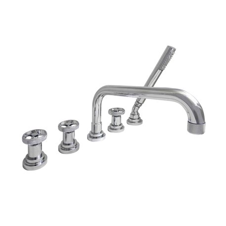 Arena deck mounted 5-hole bathtub mixer 950.3324.44.xx