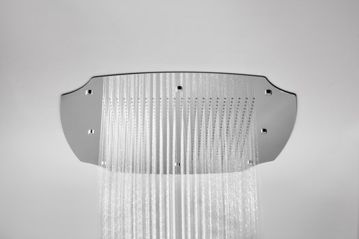 Douche pluie encastrée pour la salle de bain cottage