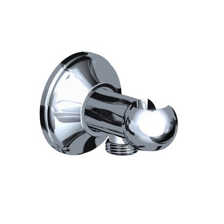 Inbouwbocht 1/2” met douche houder 460.33480 voor de retro badkamer