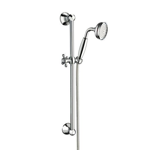 Example of the vintage shower bar 460.C8072.xx with retro hand shower