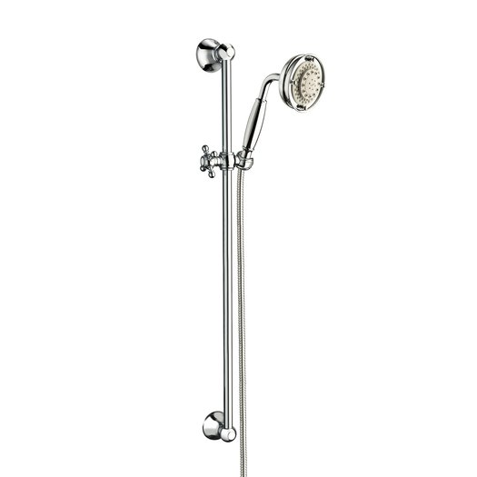 Example of the retro shower bar 460.C8092 with vintage hand shower