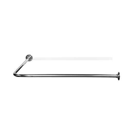 780.LSR1 shower curtain rail for the rustic cottage bathroom