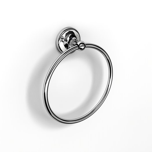 Classic towel ring in country style