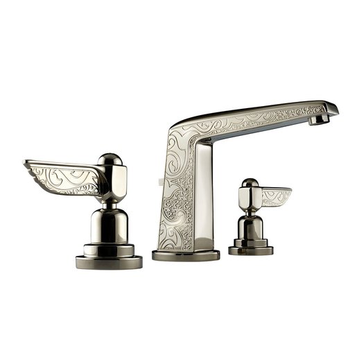 Elegant 3-hole sink mixer for the luxurious bathroom