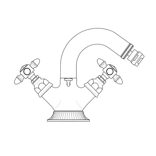 Robinet bidet classique