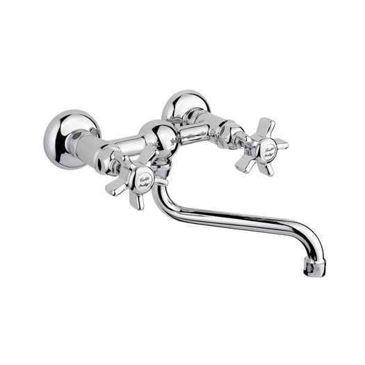 Wall mounted kitchen mixer 950.1455.18.xx