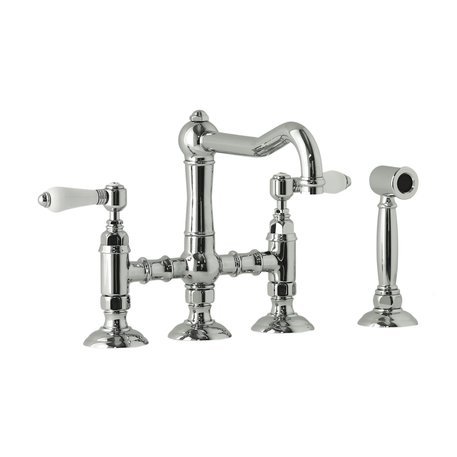 Kitchen bridge mixer with hand shower 950.1458WS.78.CR