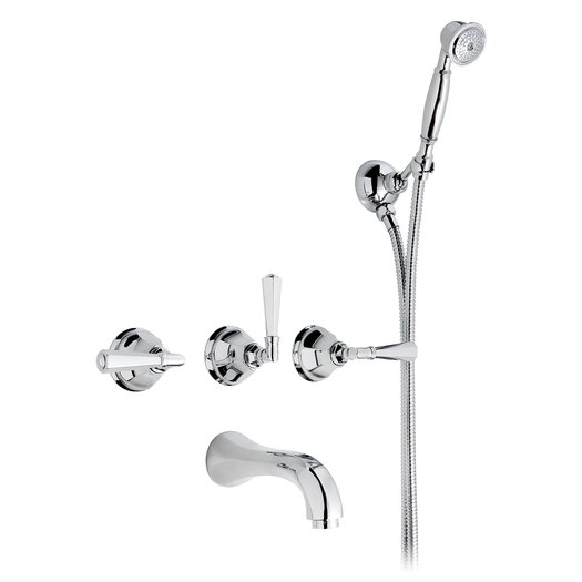 Teide duplex bain-douche pour la salle de bain vintage