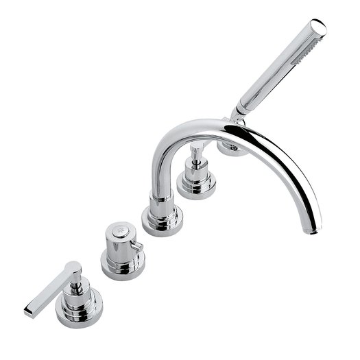 M.Croce 5-hole deck-mounted bathtub mixer 950.2214.29.xx