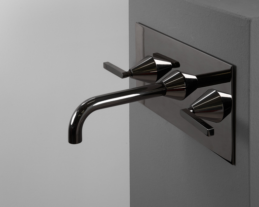 Wall mixer tap for the contemporary bathroom