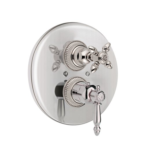 Impero built-in thermostatic shower faucet with cross grip handle