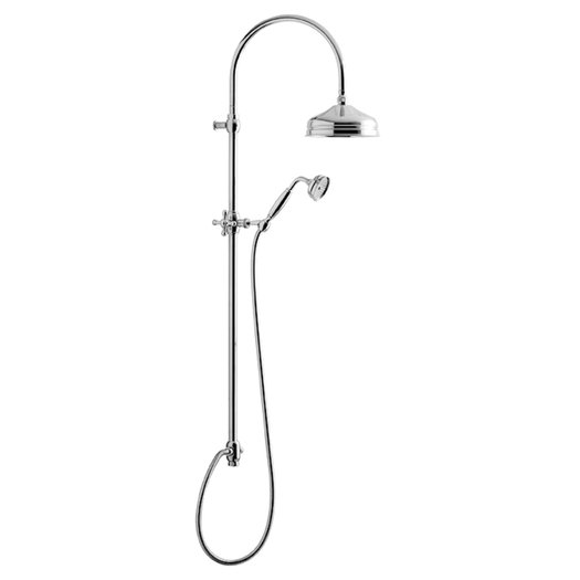 Cottage shower column without mixer