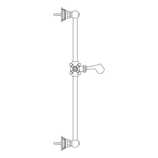 Barre de douche Impero pour la salle de bain classique exclusive