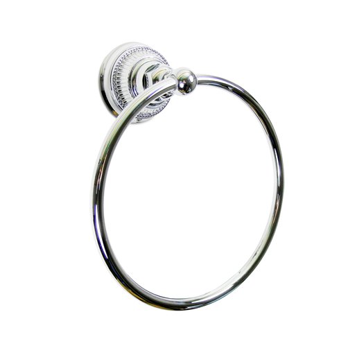 Elegant towel ring for toilet or bathroom